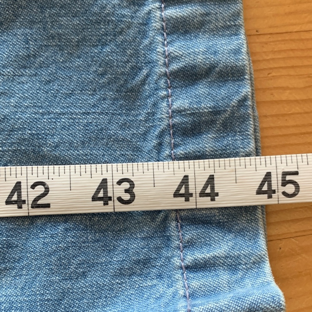 Sezane High Rise Blue Jeans - Picture 6 of 7